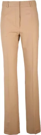 Sportmax Virgin Wool Trousers - Beige