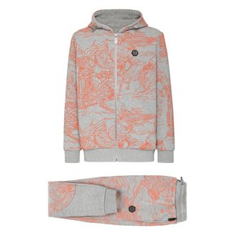 Philipp Plein Heren, Jumpsuits & Playsuits, Grijs, Maat: 3XL Katoen