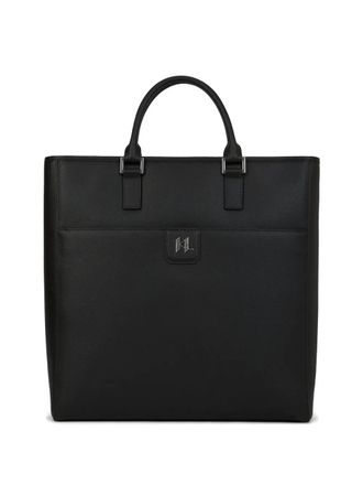 Karl Lagerfeld K/Monogram leather tote bag - men - Calf Leather - OS - Black