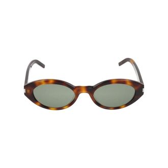 Saint Laurent SL 567 Zonnebril - Dames - Accessoires - Bruin - Maat: 51 MM Nylon