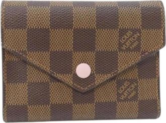 Louis Vuitton Pre-owned Portefeuille Victorine Damier Wallet - - Pre-owned - Donna - Marrone - ONE SIZE