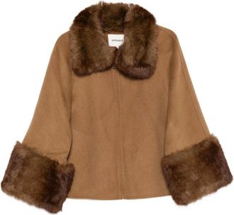 Apparis Mujer, Chaquetas, Marr&oacute;n, Talla: XS