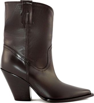 Elena Iachi 90 mm Elena laarzen met puntige neus - Bruin