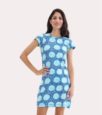 Hatley Crew Neck T-Shirt Mini Dress In Cobblepath