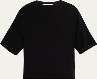 Michael Kors Shaun Crewneck Boxy Tee