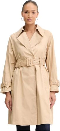 Guess Raphaelle Trench - Coats - Mujer - Beige - M