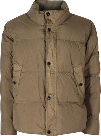Stone Island Bomber - Heren - Jassen - Groen - Maat: XL Polyamide