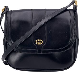 Gucci Vintage leren crossbodytas van Gucci