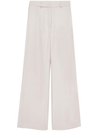 Anine Bing Lyra wide-leg trousers - White