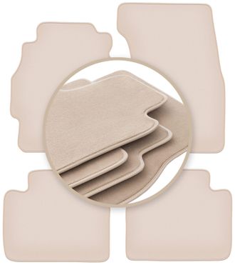 OEM Alfombrillas Beige Premium Para Honda Civic Vi Hatchback 3 Puertas 1995-2001