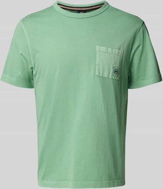 Lerros T-Shirt mit Rundhalsausschnitt in Gruen, Gr&ouml;&szlig;e XL