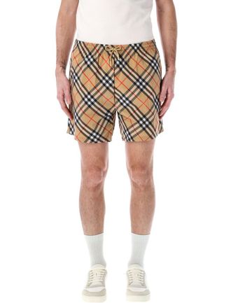 Burberry Check Swim Shorts