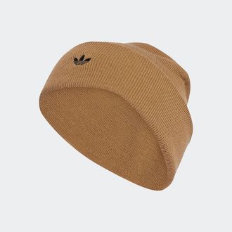 adidas Beanie ADIDAS ORIGINALS ADICOLOR CUFF B, Damen, cardboard, Obermaterial: 100% Polyacryl, M&uuml;tzen Beanie, aus geripptem Polyacryl, f&uuml;r Sportmode und All