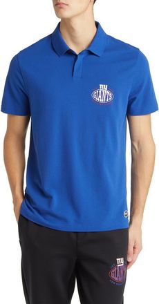 BOSS x NFL Cotton Polo in New York Giants Dark Blue at Nordstrom Rack, Size X-Large
