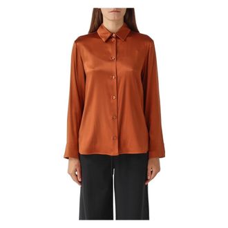 Maison Margiela Overhemden, Dames, Oranje, M, Shirt MM