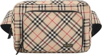 Burberry Beige Canvas Fanny Pack (Pre-Owned)