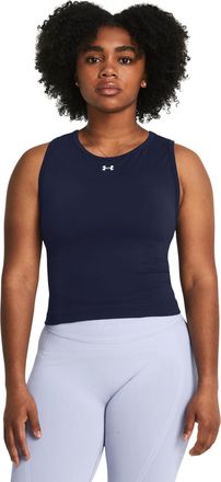 Under Armour Train Seamless Tank, Midnight Navy/White, L