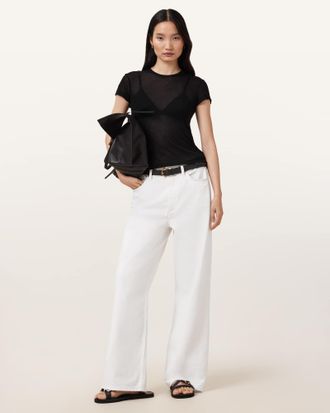 AllSaints Modal June Short Sleeve T-shirt, Size: M