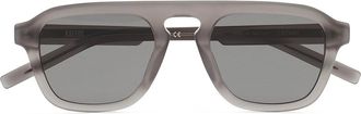 Kaleos Crowne Polarized C3 Mens Sunglasses Grey Size 51