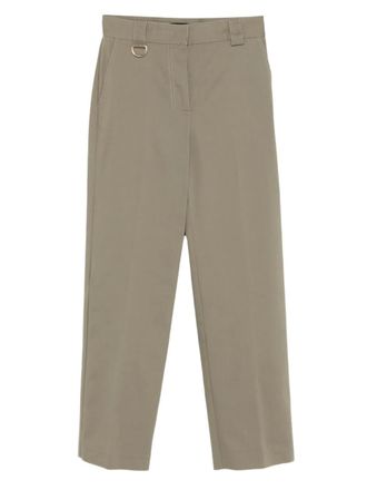 Liu Jo D-ring side-pocket trousers - Groen