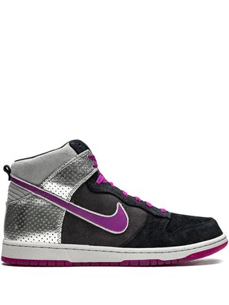 Nike Dunk high-top sneakers - unisex - Rubber/Leather/Suede/Fabric - 11.5 - Black
