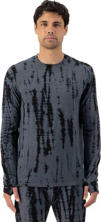 Mons Royale Cascade Merino Flex Long-Sleeve Top - Mens in Grey Tie Dye at Nordstrom, Size Small