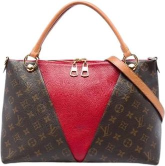 Louis Vuitton Pre-owned V Tote MM - - Pre-owned - Donna - Marrone - ONE SIZE