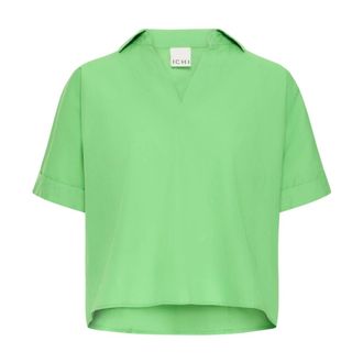 Ichi Mujer, Blusas y Camisas, Verde, Talla: M
