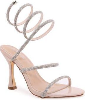 Berness Alexandra Ankle Wrap Sandal in Beige at Nordstrom Rack, Size 7.5