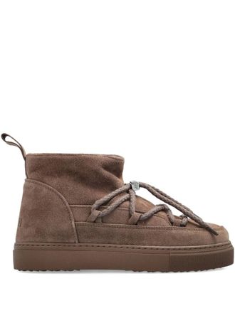 INUIKII Boots Leather Ankle Boots Leather Ankle Boots