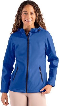 Clique Tempo Recycled Stretch Softshell Womens Hooded Jacket