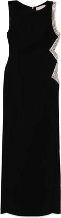 Elie Saab Abito con strass - Nero