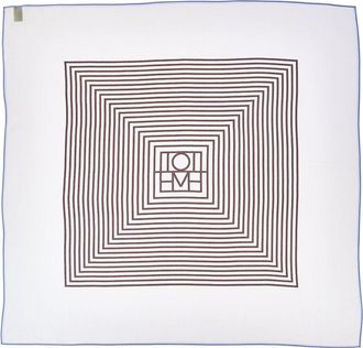 Toteme Toteme Monogram Silk Scarf
