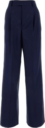 ARMARIUM Giorgia Pant - Dames - Wijde Broeken - Blauw - 2XS - Leer - Broeken