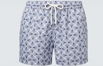 Frescobol Carioca Rio printed swim trunks
