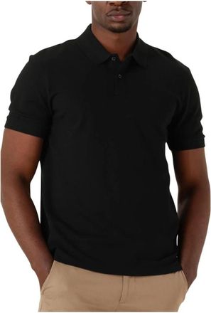 HUGO BOSS Pallas Polo - Heren - Polos - Zwart - S - Katoen - Tops
