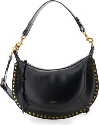 Isabel Marant Naoko Shoulder Bag - Dames - Schoudertassen - Zwart - ONE Size - Leer - Tassen