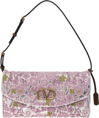 Valentino Garavani De Vain Schoudertas - Dames - Schoudertassen - Veelkleurig - ONE Size - Leer - Tassen