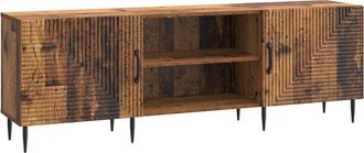 vidaXL Mueble De Tv 150 X 31 X 50 Cm Madera Envejecida Vidaxl