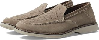 Nunn Bush Otto EZ Moccasin Toe Slip-On Easy On Loafer Mens Lace-up Boots Tan : 9.5 W (EE), Leather/Suede