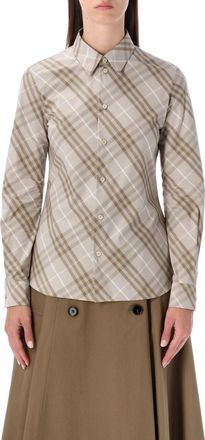 Burberry Slim Fit Cotton Check Shirt