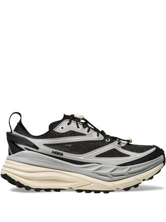 Hoka One One One Stinson One7 Stellar Grey Eggshell - Zwart
