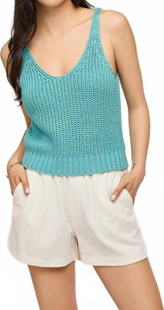 Gentle Fawn Lizzie Knit Tank In Sea