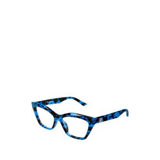 Balenciaga Optical Frame - female - Balenciaga - Glasses - Blue - 55 MM - Accessories