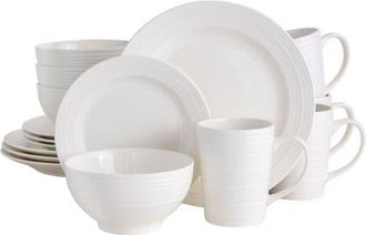 Gibson Home Amelia Court 16-Piece Dinnerware Set in White at Nordstrom