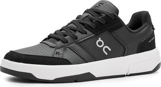 On The Roger Clubhouse Womens Shoes Black/White : 9.5 M, Faux Leather