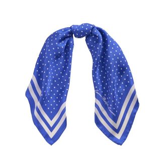 Ralph Lauren Pa&ntilde;uelo cuadrado de seda - Accessories - Mujer - Azul - ONE SIZE