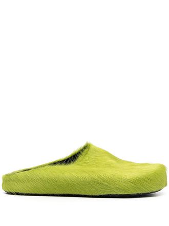 Marni Slippers Fussbet Sabot - Verde