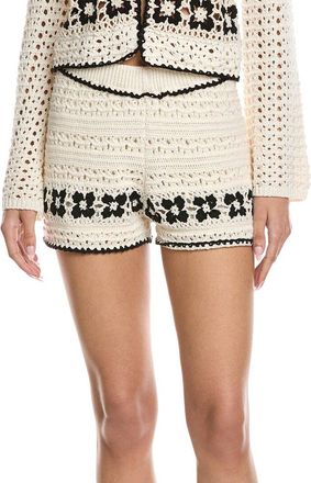 Vintage Havana Crochet Floral Short