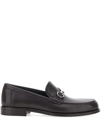 Ferragamo leather loafers - Brown